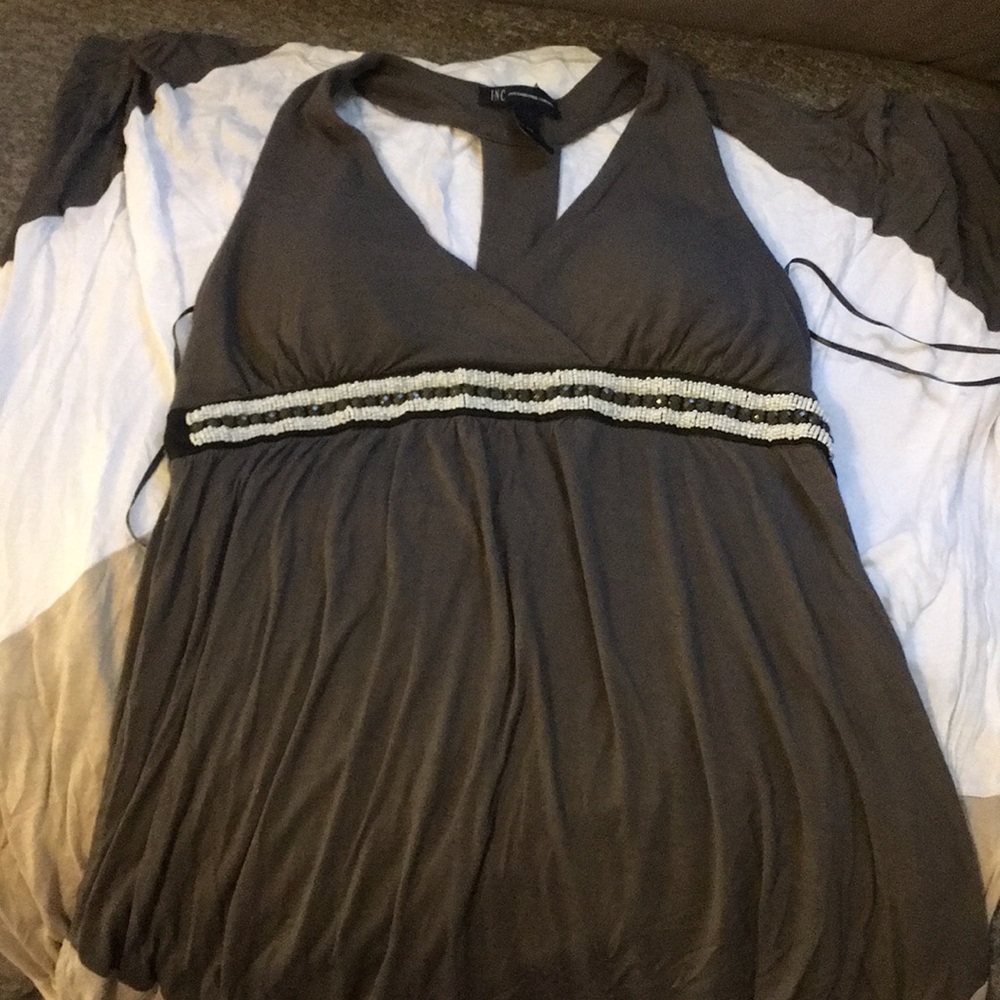 INC Concepts Cotton Colorblock Maxi